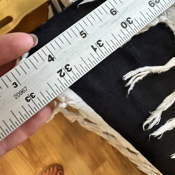 Butterfly Print Scarf Shawl Sarong Black Yellow Orange Tropical Resort Wear - Picture 4 of 7